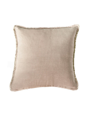 Beige So Soft Linen Pillow ()
