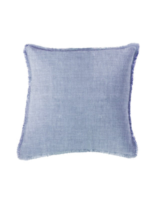 Chambray Blue So Soft Linen Pillow