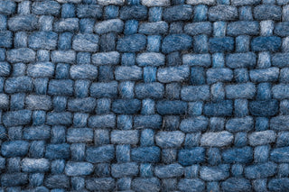 Handwoven Luxe Indigo Pillow 14X40