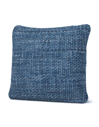 Handwoven Luxe Indigo Pillow 20X20