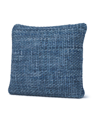 Handwoven Luxe Indigo Pillow 20X20