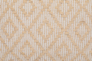 Handwoven Yellow Diamond Pillow 20X20