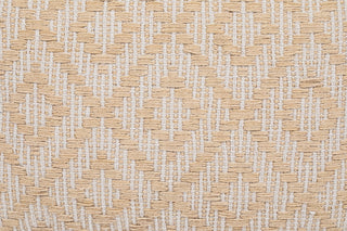 Handwoven Yellow Diamond Pillow 20X20