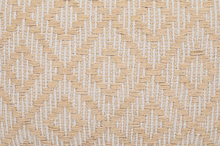 Handwoven Yellow Diamond Pillow 20X20