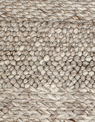 Handwoven Textured Taupe Pillow 14X20 ()