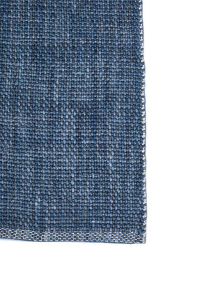 Handwoven Luxe Indigo Rug 5x8