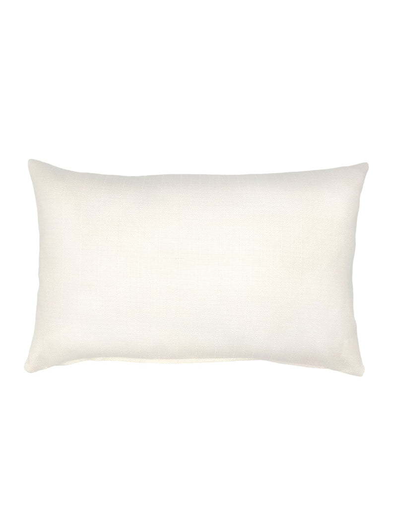Summer Classic 20x20 White Outdoor Pillow