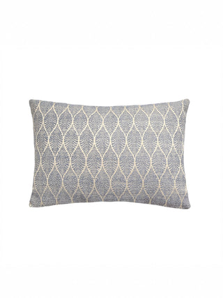 Summer Flora 20x20 Indigo Outdoor Pillow