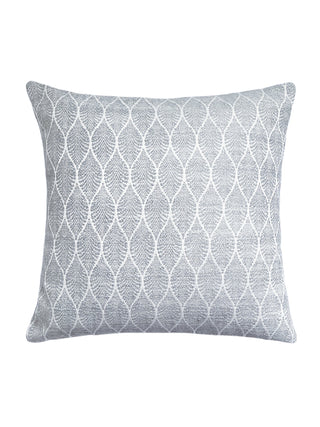 Summer Flora 20x20 Grey Outdoor Pillow