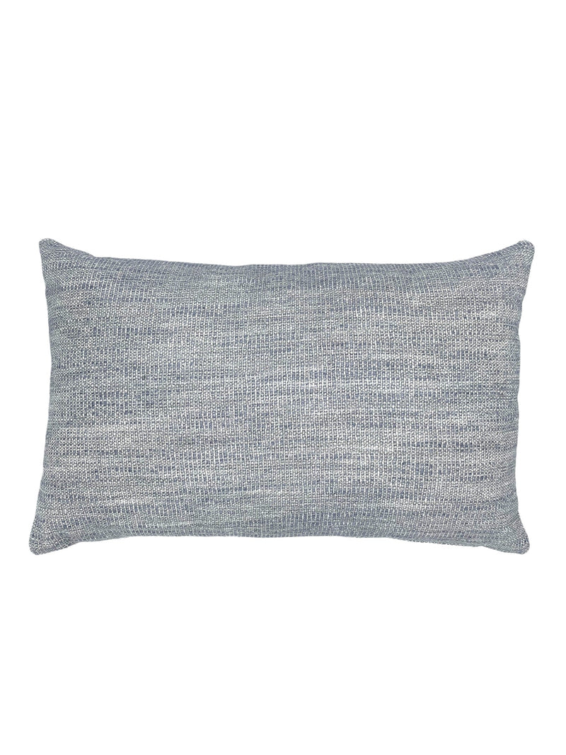 Seaside Smooth 14x20 Grey Outdoor Pillow