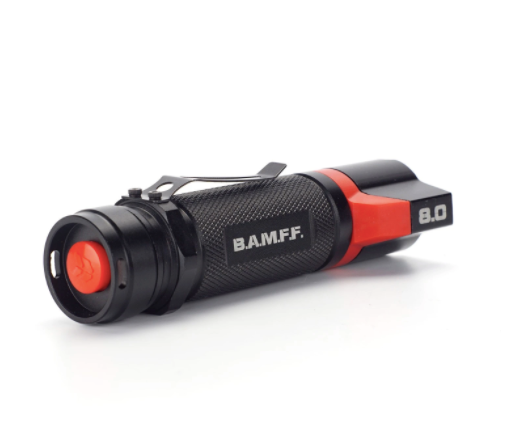 B.A.M.F.F. 8.0 - 800 Lumen Dual LED Flashlight - Rechargable