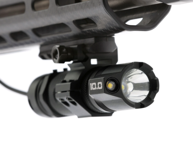 B.A.M.F.F. 10.0 | 1000 Lumen, Dual LED, Tactical Flashlight with Picatinny Mount
