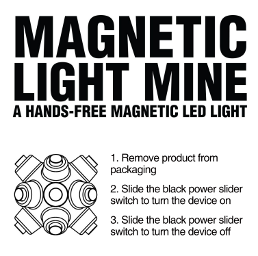 Light Mine - Hands-Free Magnetic LED Light