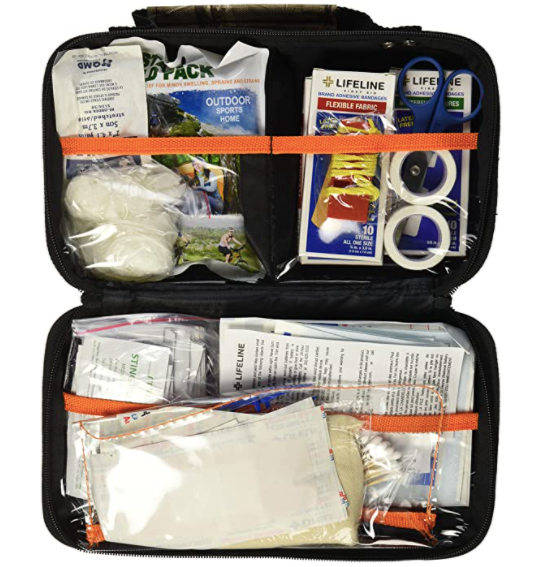 Lifeline 4453 Realtree Hard-Shell Foam First Aid Kit, 121 Piece