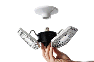 STKR TRiLIGHT Motion Activated Ceiling Light