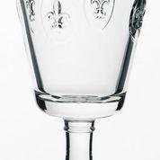 Fleur de Lys Wine Glass Set of 6