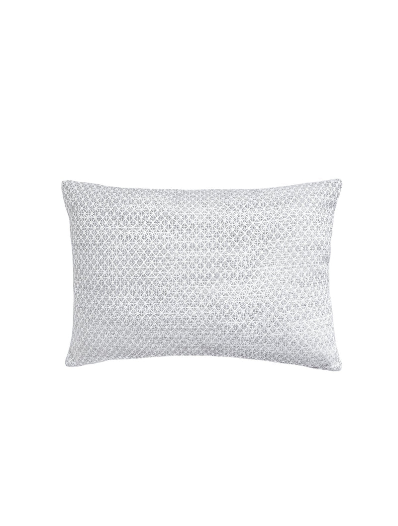 Coastal Breeze 24x24 Grey Outdoor Pillow