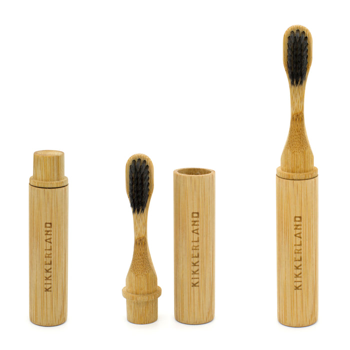 On-the-go Bamboo Toothbrush