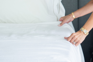peri lauren interiors Organic Bamboo Cotton Sheet Set