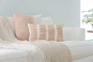 Crinkled Double Weave Linen Throw