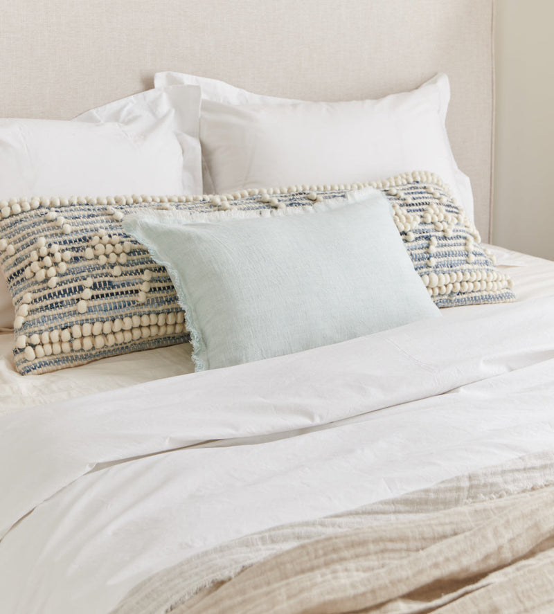 Light Blue So Soft Linen Pillow