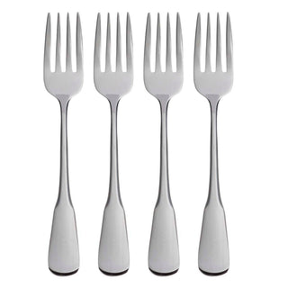 Oneida Colonial Boston Everyday Flatware Salad Forks, Set of 4