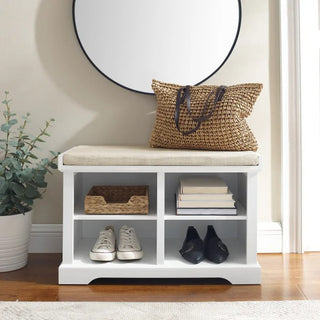 Crosley Anderson Storage Bench in White