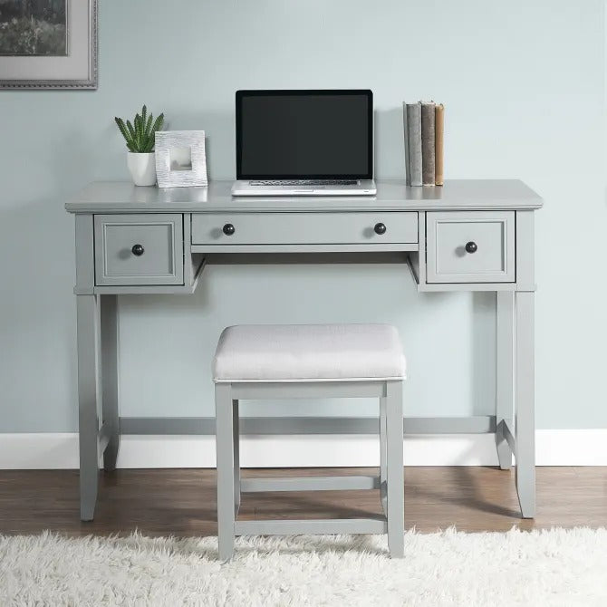 Crosley Furniture Vista Gray Desk