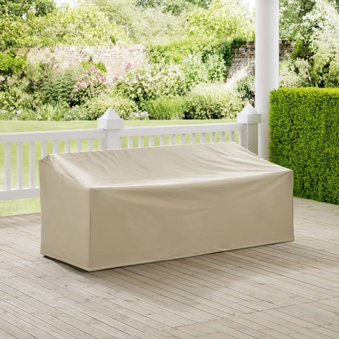 Crosley Furniture - Outdoor Sofa Furniture Cover Tan