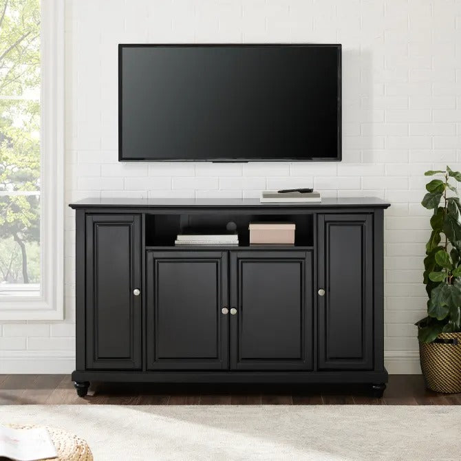 Crosley Furniture Alexandria 60-inch TV Stand, Black