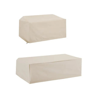Crosley Furniture 2 PC Furniture Cover Set in Tan Color