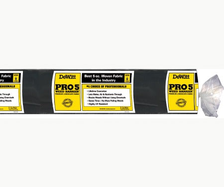Dewitt P3 3-by-250-Foot 5-Ounce Pro 5 Weed Barrier Fabric