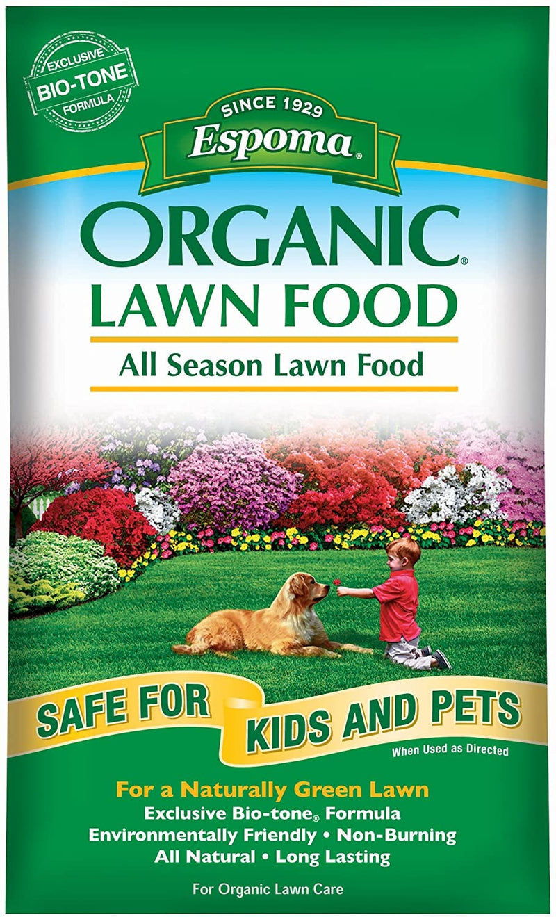Espoma EOLF28 Organic All Season Lawn Food, 28-Pound