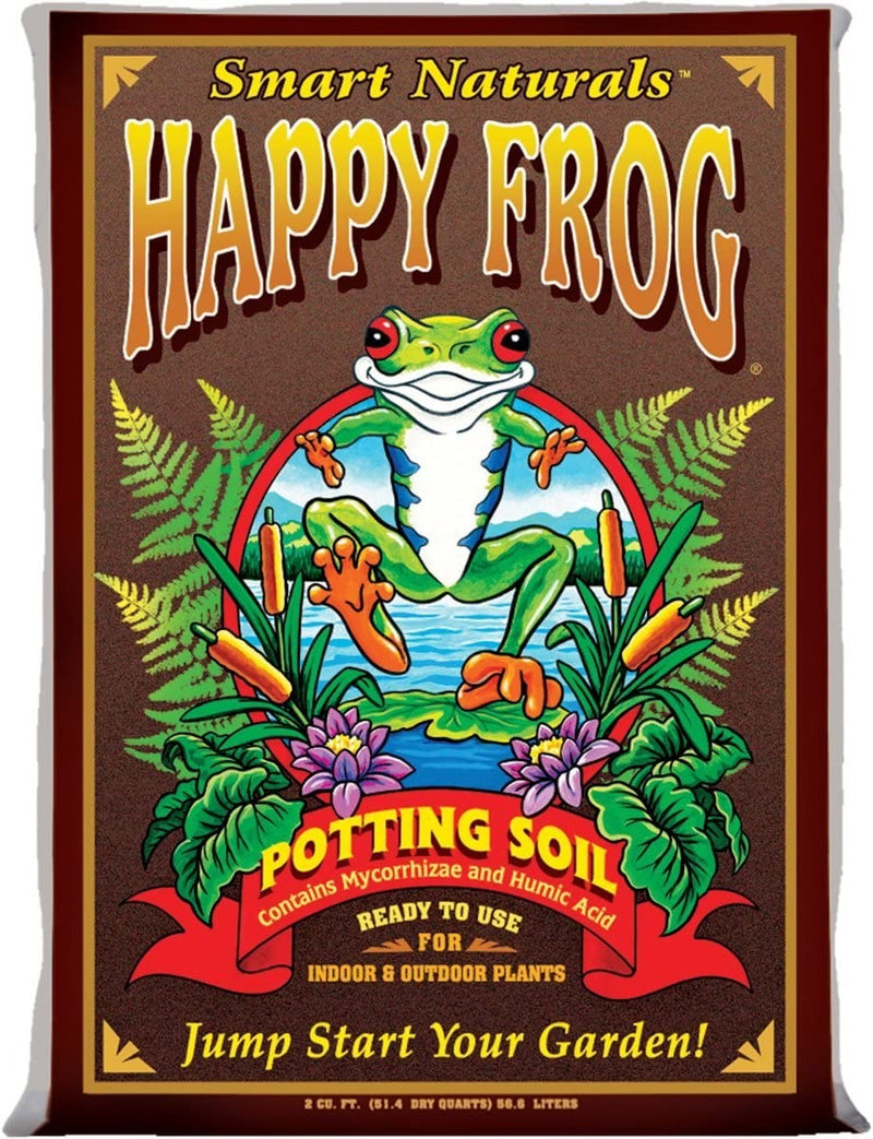 FoxFarm FX14047 2-Cubic Feet FoxFarm Happy Frog Potting Soil