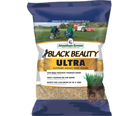 Jonathan Green 10323 Black Beauty Ultra Mixture, 25-Pound & Scotts Turf Builder Starter Food for New Grass Plus Weed Preventer - 2-in-1 Formula - Covers 5,000 sq. ft.