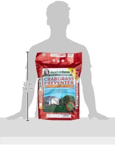 Jonathan Green 10465 Crabgrass Preventer Plus New Seeding Lawn Fertilizer, 15 lbs.