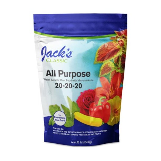 Jacks P19 52010 Water Soluble Plant Food White & Blue