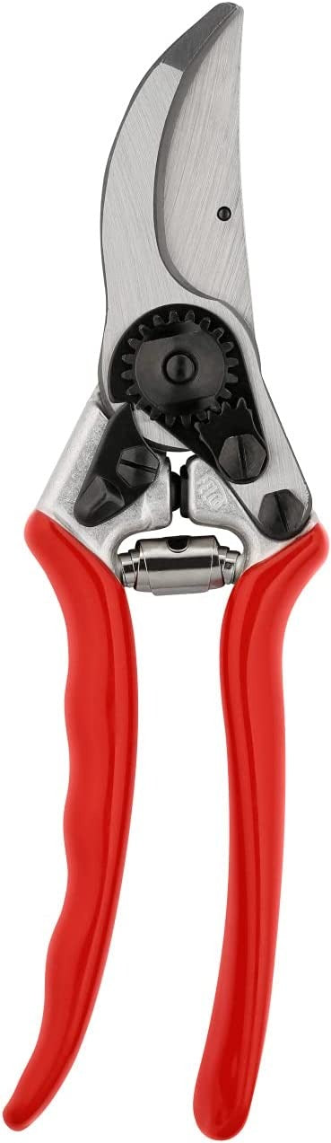 Felco Pruning Shears (F 11) - High Performance Swiss Made One-Hand Garden Pruner with Steel Blade
