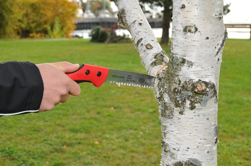 Felco Pruning Saw (F 621) - Classic Tree Pull Stroke Pruner Saw w/ Carrying Sheath