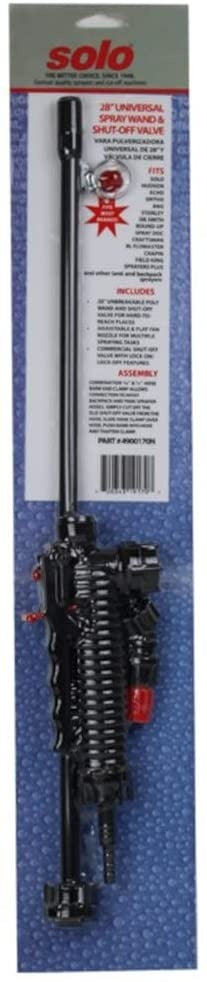 Solo 4900170N 28-Inch Universal Sprayer Wand And Shut-off Valve