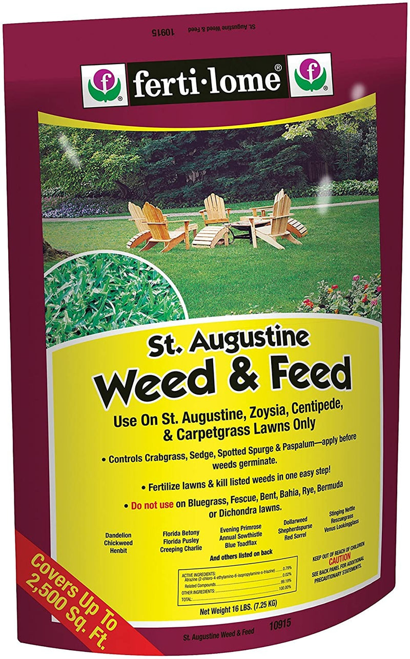 DavesPestDefense Ferti-Lome St. Augustine Weed and Feed 15-0-4 16lbs