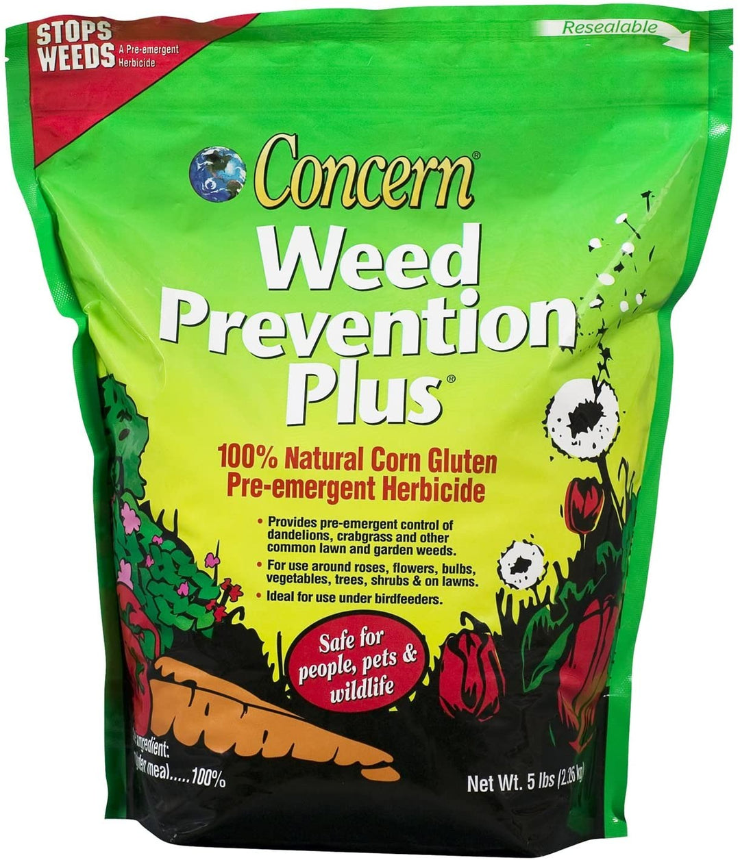 pet safe pre-emergent herbicide Safer Brand Weed Prevention Plus, 5 Pound bag – HomePlace