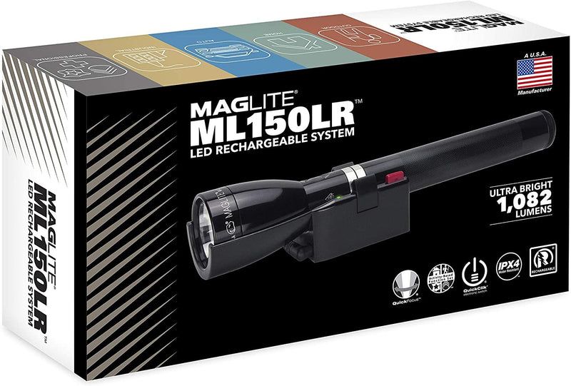 Maglite, LED Mag Charger with Base, Black