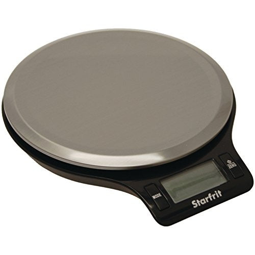 Starfrit 093765-006-0000 Electronic Kitchen Scale, Silver
