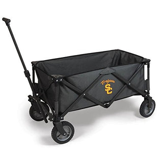 ONIVA - a Picnic Time brand USC Trojans - Adventure Wagon Portable Utility Wagon, (Dark Gray)