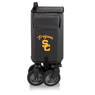 ONIVA - a Picnic Time brand USC Trojans - Adventure Wagon Portable Utility Wagon, (Dark Gray)