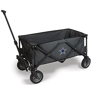 PICNIC TIME Dallas Cowboys Adventure Wagon Folding Utility Tailgate Wagon