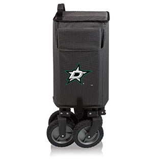 PICNIC TIME NHL Dallas Stars Adventure Wagon Folding Wagon - Wagon Cart - Sport Utility Wagon - Beach Wagon Collapsible