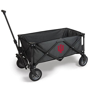 ONIVA - a Picnic Time brand Indiana Hoosiers - Adventure Wagon Portable Utility Wagon, (Dark Gray)