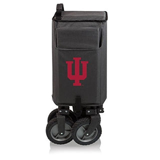 ONIVA - a Picnic Time brand Indiana Hoosiers - Adventure Wagon Portable Utility Wagon, (Dark Gray)